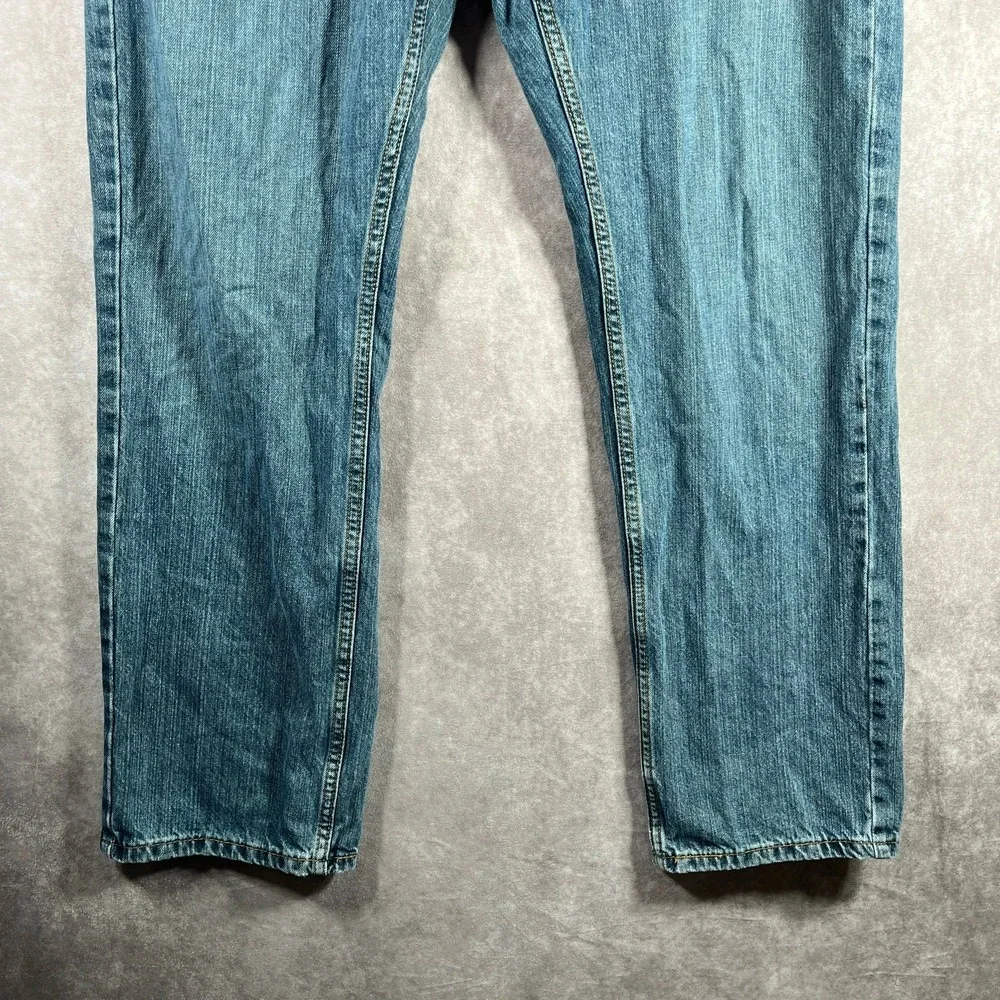 Levi's 559 Jeans Mens 36X32 Blue Medium Wash Denim‎ Straight Everyday Casual
